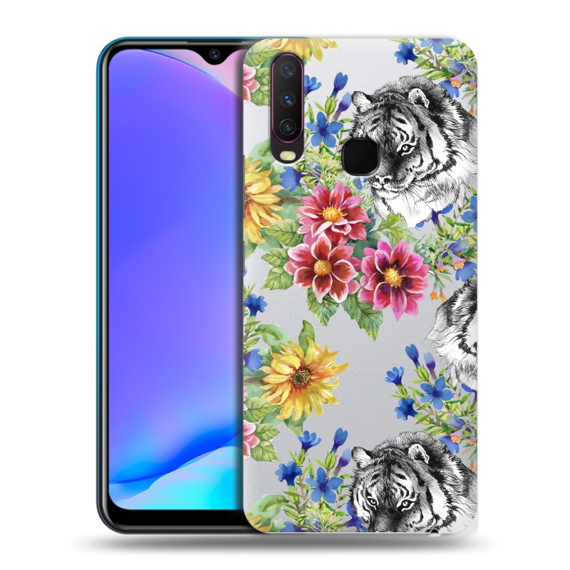 фото Прозрачный чехол для vivo y11/vivo y17 100gadgets