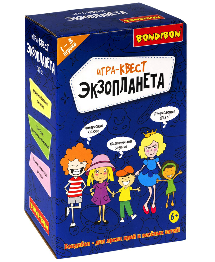 

Настольные игры Bondibon Экзопланета квест 153104, 153104