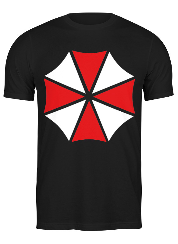 

Футболка мужская Printio Umbrella (resident evil) черная L, Черный, Umbrella (resident evil)