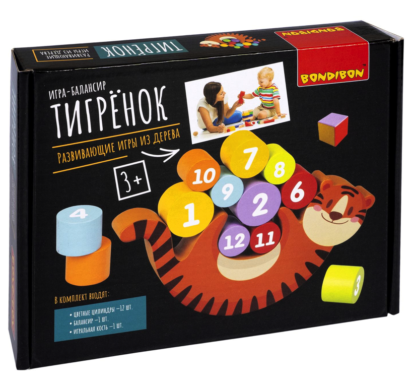 

Настольные игры Bondibon Тигренок 151635, 151635