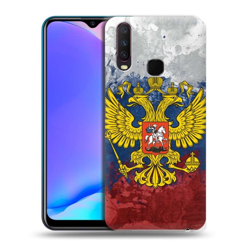 

Чехол для Vivo Y11/Vivo Y17 с рисунком и защитой камеры