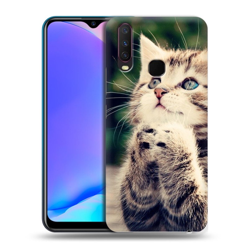 

Чехол для Vivo Y11/Vivo Y17 с рисунком и защитой камеры