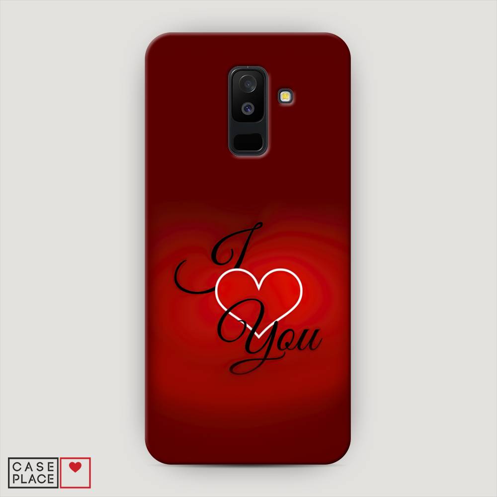 

Чехол Awog "I love you 3" для Samsung Galaxy A6 +, 26020-5