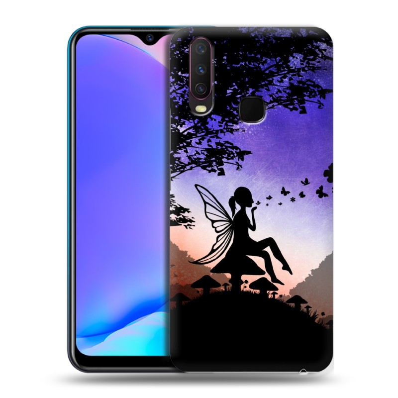 

Чехол для Vivo Y11/Vivo Y17 с рисунком и защитой камеры