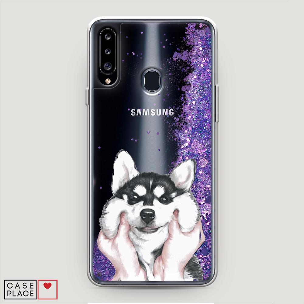 

Чехол Awog на Samsung Galaxy A20s / Самсунг A20s "Щечки хаски", Разноцветный, 2100892-1