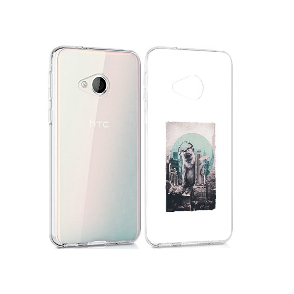 

Чехол MyPads Tocco для HTC U Play выдра в городе, Прозрачный, Tocco