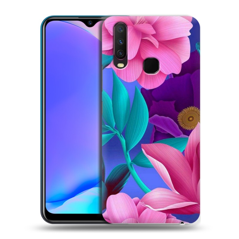 фото Чехол для vivo y11/vivo y17 с рисунком и защитой камеры 100gadgets