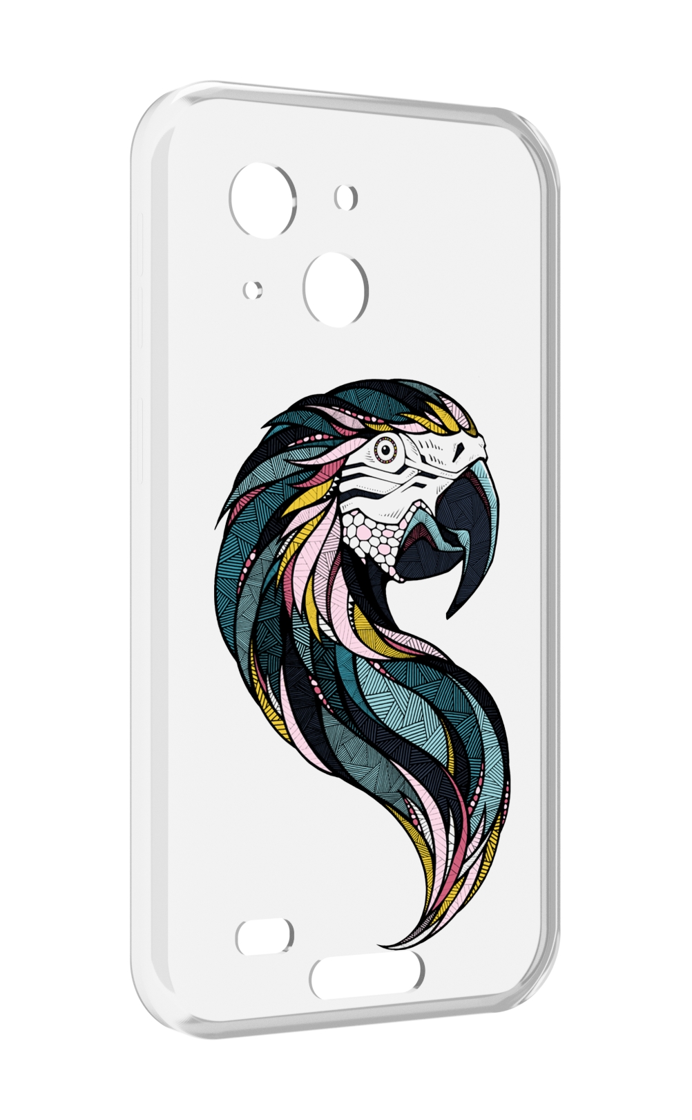 

Чехол MyPads полупопугай для Oukitel WP20 / WP20 Pro, Прозрачный, Tocco