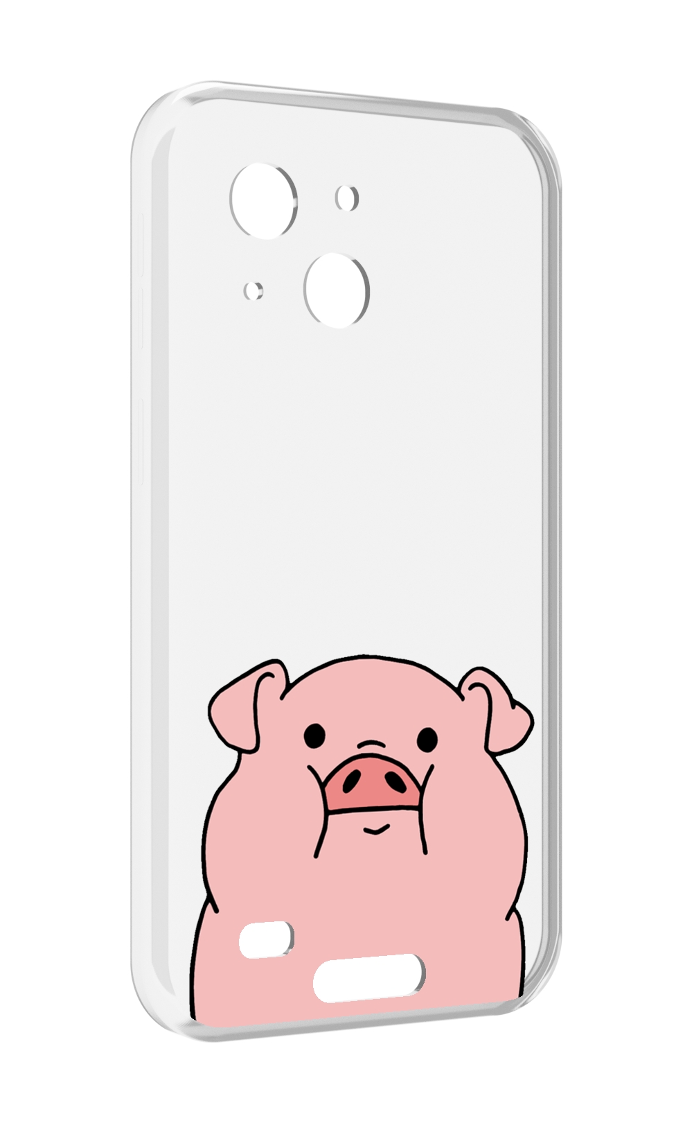 

Чехол MyPads полная-свинья для Oukitel WP20 / WP20 Pro, Прозрачный, Tocco