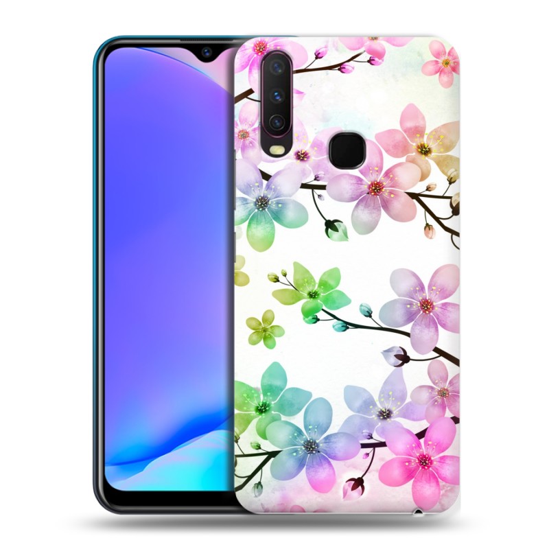 фото Чехол для vivo y11/vivo y17 с рисунком и защитой камеры 100gadgets