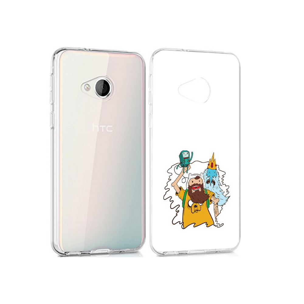 

Чехол MyPads Tocco для HTC U Play время приключений старый Финн, Прозрачный, Tocco