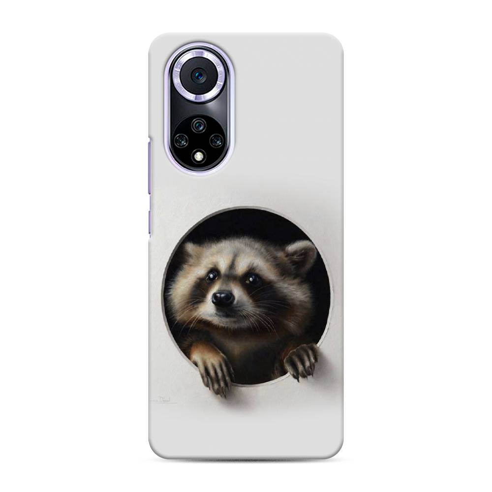 

Чехол Awog "Любопытный енот" для Huawei Nova 9, 6106120-1
