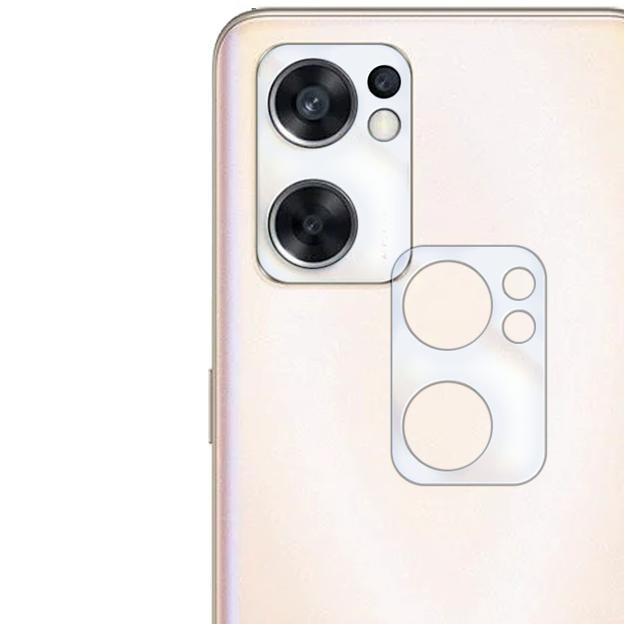 

Стекло защитное гибридное для камеры OPPO Reno 7 SE (2 шт.)