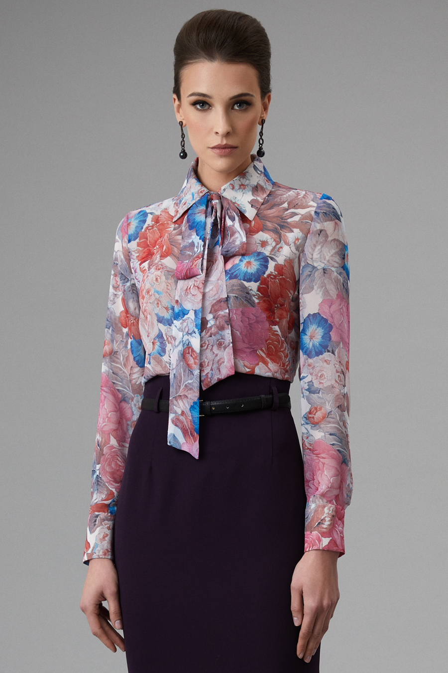 

Блуза женская Арт-Деко Z-1173 фиолетовая 48 RU, Z-1173