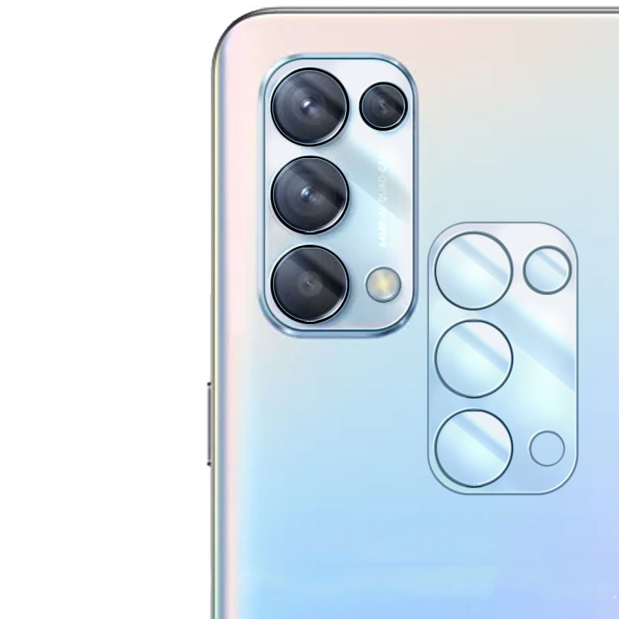 

Стекло защитное гибридное для камеры OPPO Reno 5 (2 шт.)