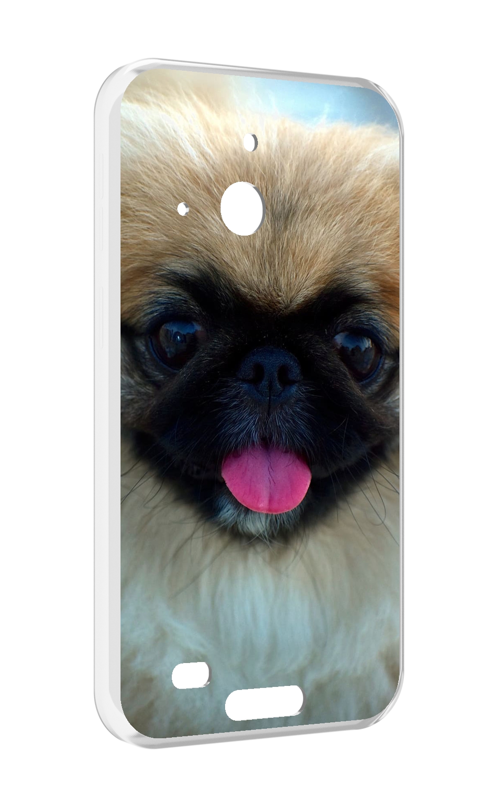 

Чехол MyPads пекинез для Oukitel WP20 / WP20 Pro, Прозрачный, Tocco
