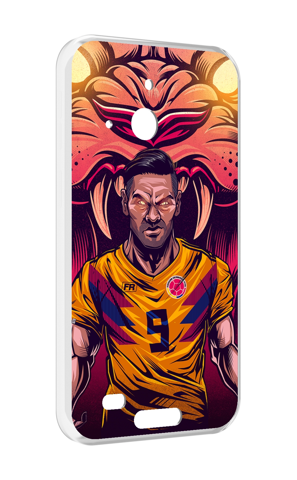 

Чехол MyPads парень-тигр-красный для Oukitel WP20 / WP20 Pro, Прозрачный, Tocco