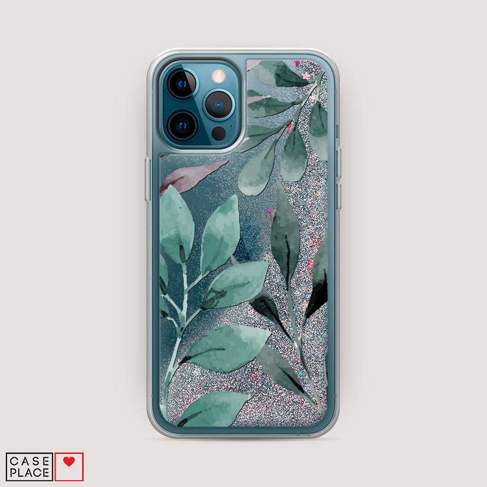 

Чехол Awog на Apple iPhone 12 Pro / Айфон 12 Pro "Листы цветов", Разноцветный, 12891-1