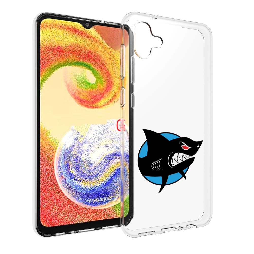 Чехол MyPads Злая-акула для Samsung Galaxy A04