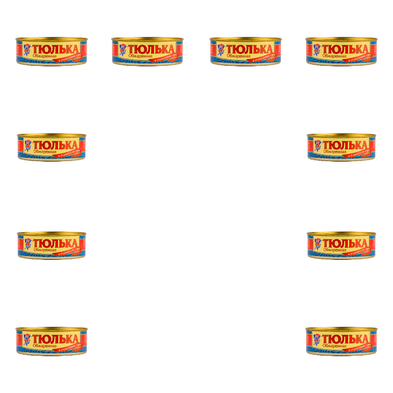 Тюлька 5 Морей в томатном соусе обжаренная, 240 г х 10 шт