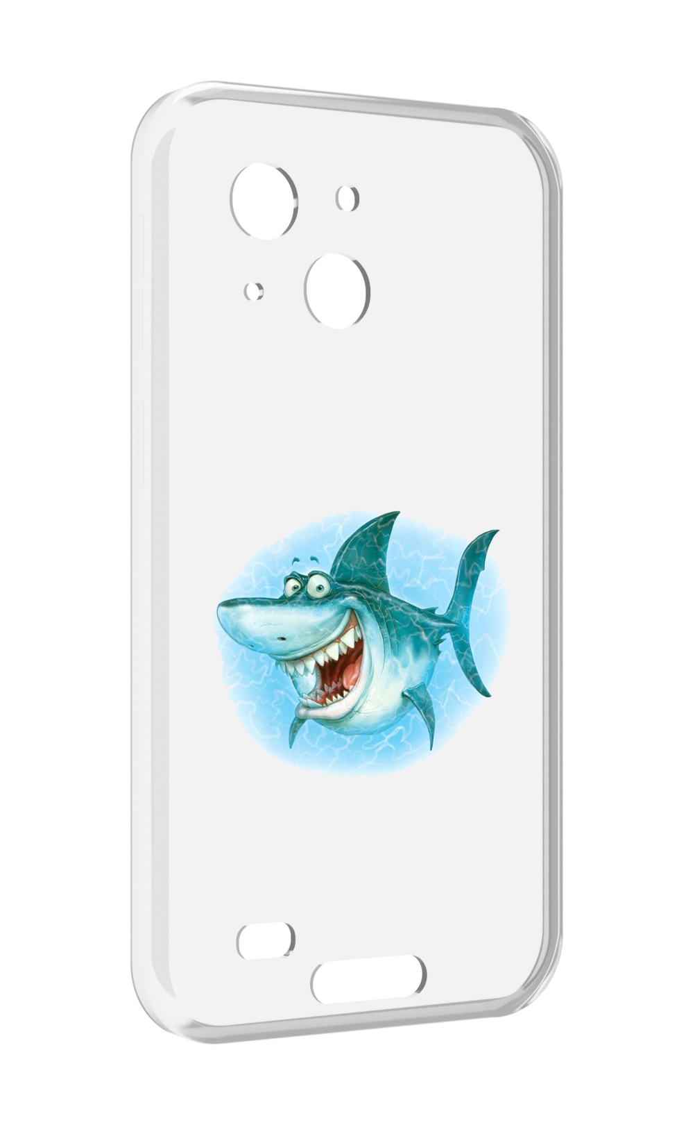 

Чехол MyPads веселая акула для Oukitel WP20 / WP20 Pro, Прозрачный, Tocco