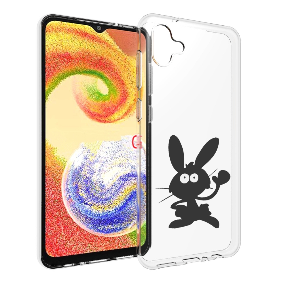 

Чехол MyPads Заяц для Samsung Galaxy A04, Прозрачный, Tocco