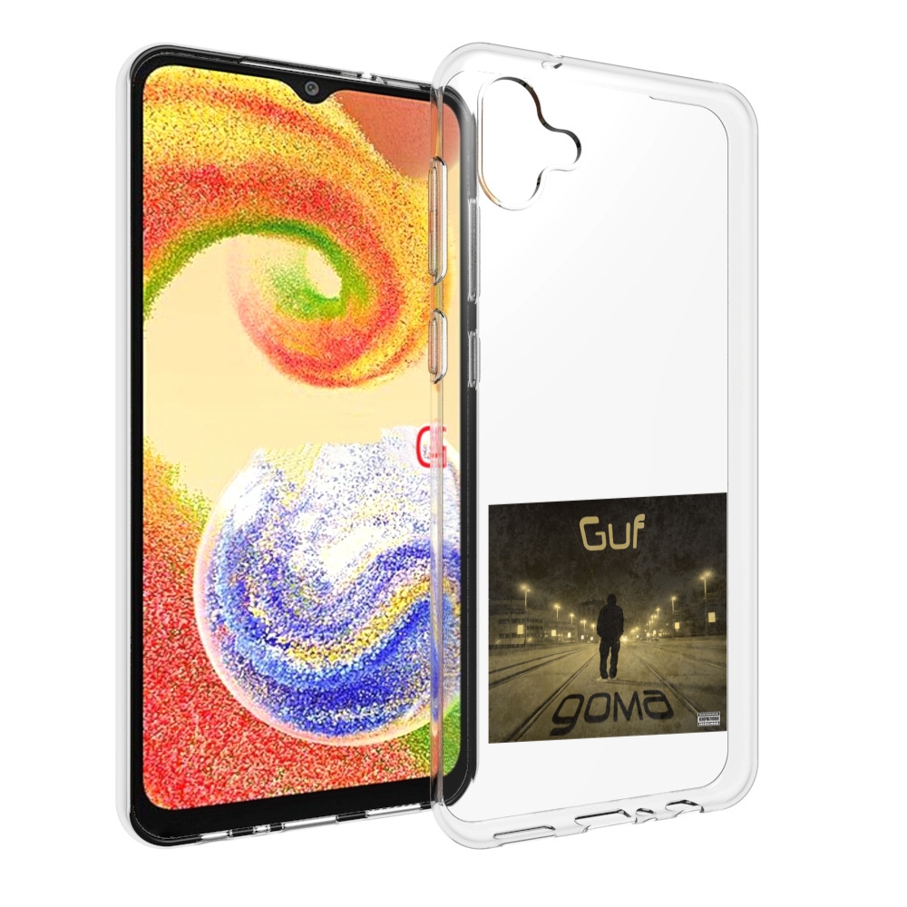 

Чехол MyPads Дома Guf для Samsung Galaxy A04, Прозрачный, Tocco