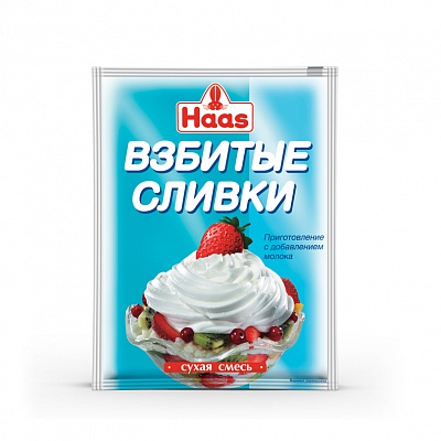 

Смесь Haas сухие взбитые сливки 45 г