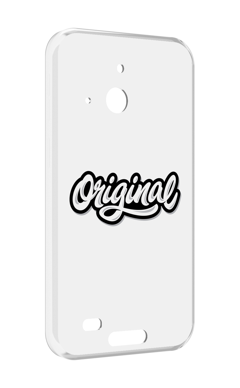 

Чехол MyPads оригинал-надпись для Oukitel WP20 / WP20 Pro, Прозрачный, Tocco