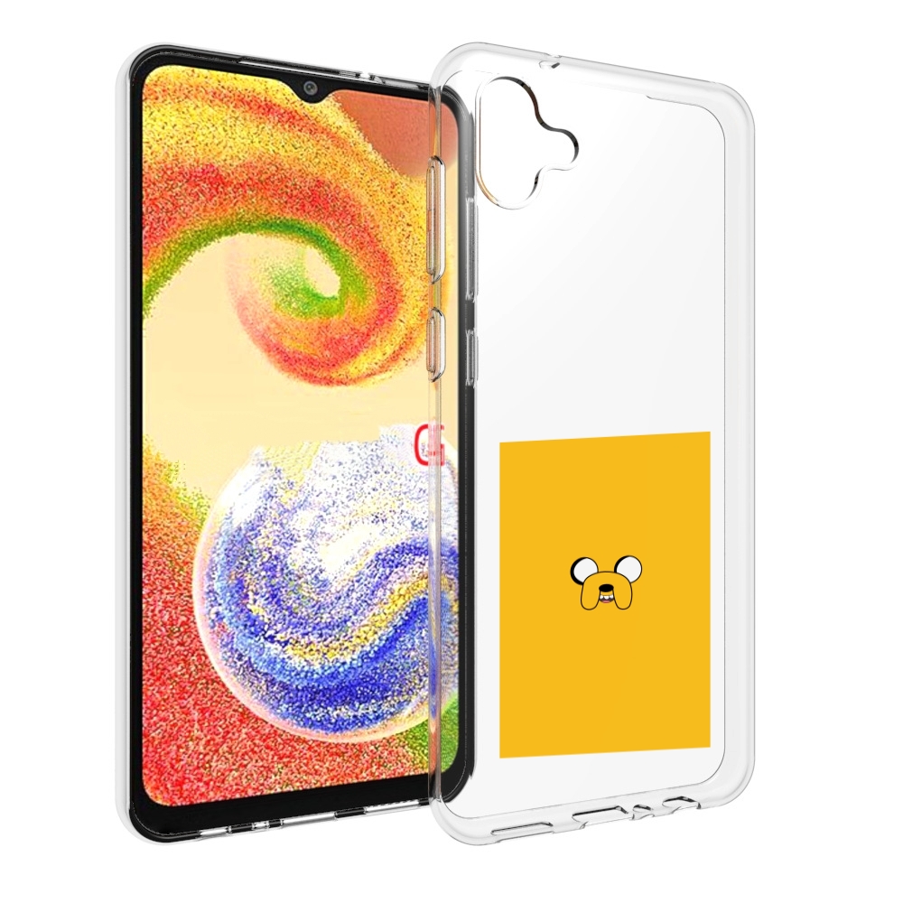 

Чехол MyPads Джейк-время-приключений для Samsung Galaxy A04, Прозрачный, Tocco