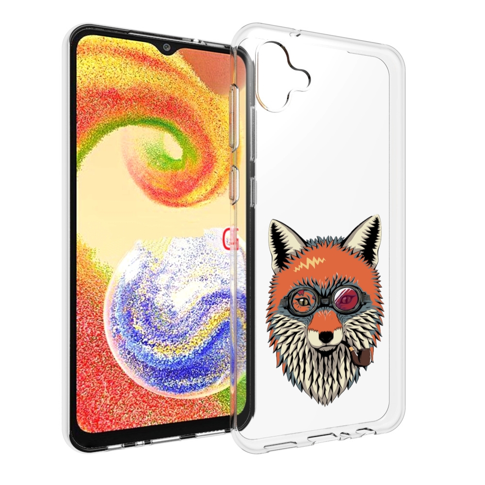 

Чехол MyPads Деловой лис для Samsung Galaxy A04, Прозрачный, Tocco
