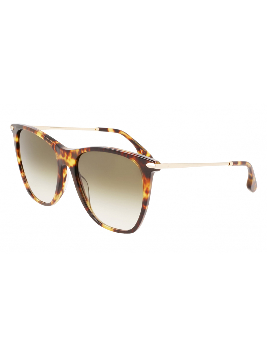 фото Солнцезащитные очки женские victoria beckham vb636s коричневые