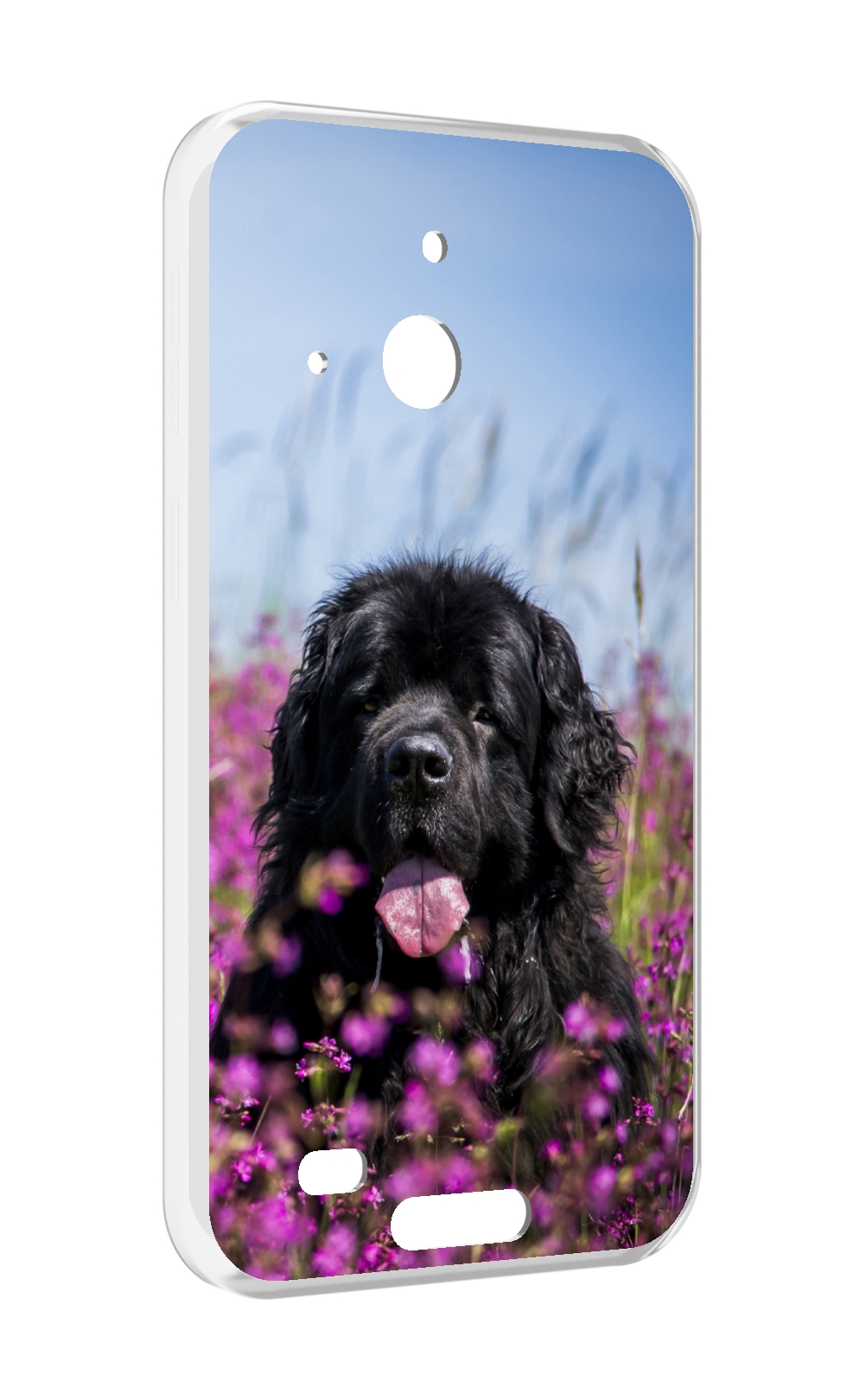

Чехол MyPads ньюфаундлед для Oukitel WP20 / WP20 Pro, Прозрачный, Tocco