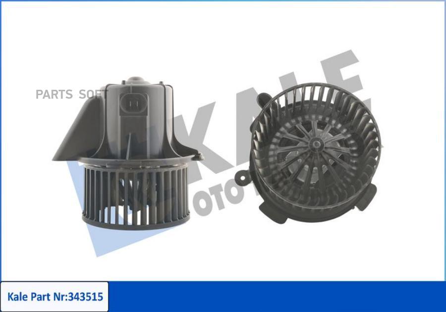 

343515 вентилятор отопителя Peugeot 307 00>, Citroen C4 04>