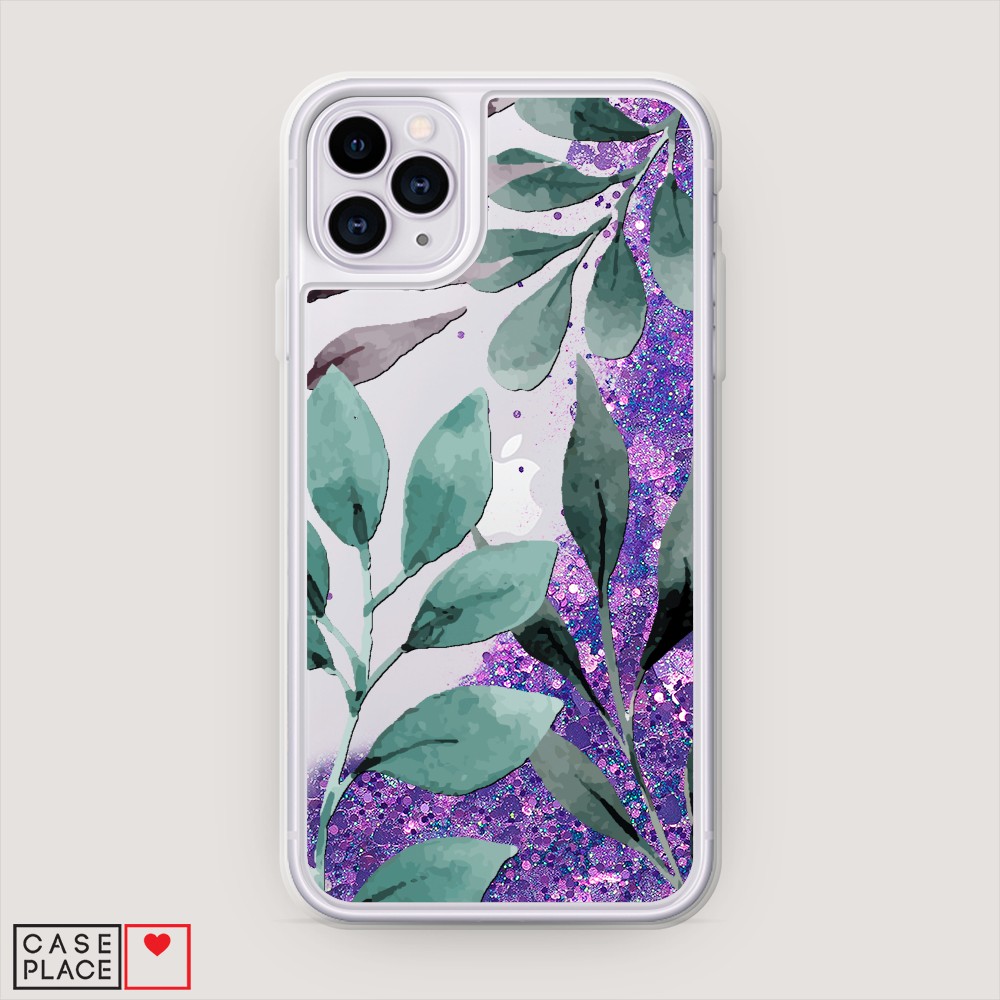 

Чехол Awog на Apple iPhone 11 Pro / Айфон 11 Pro "Листы цветов", Разноцветный, 12392-1