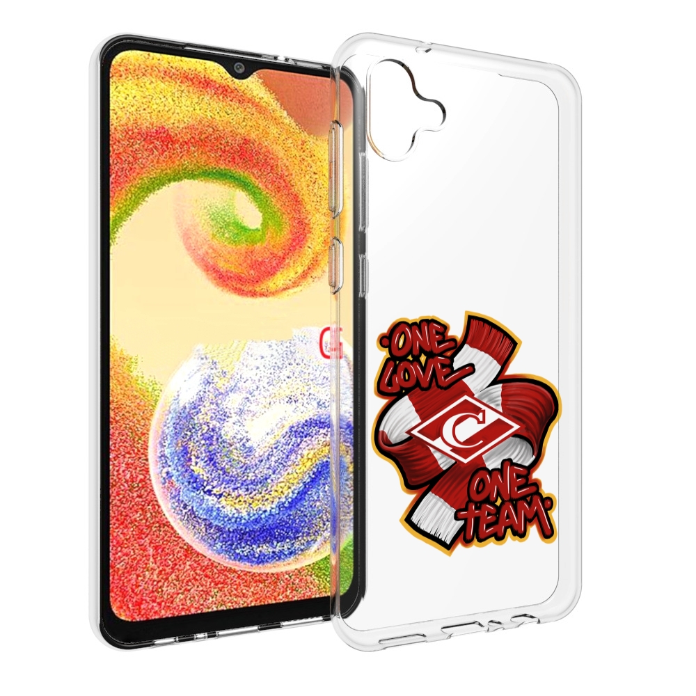 

Чехол MyPads Одна любовь-Спартак для Samsung Galaxy A04, Прозрачный, Tocco