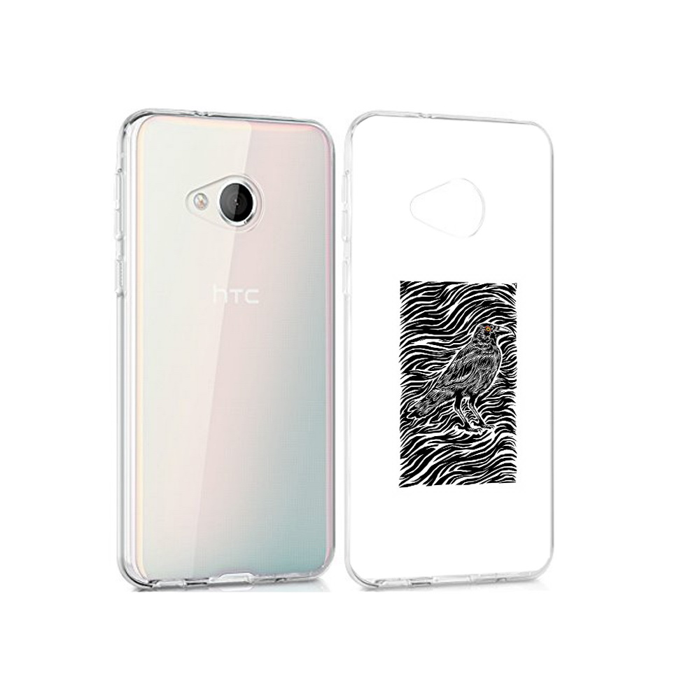 

Чехол MyPads Tocco для HTC U Play ворон в абстракции, Прозрачный, Tocco