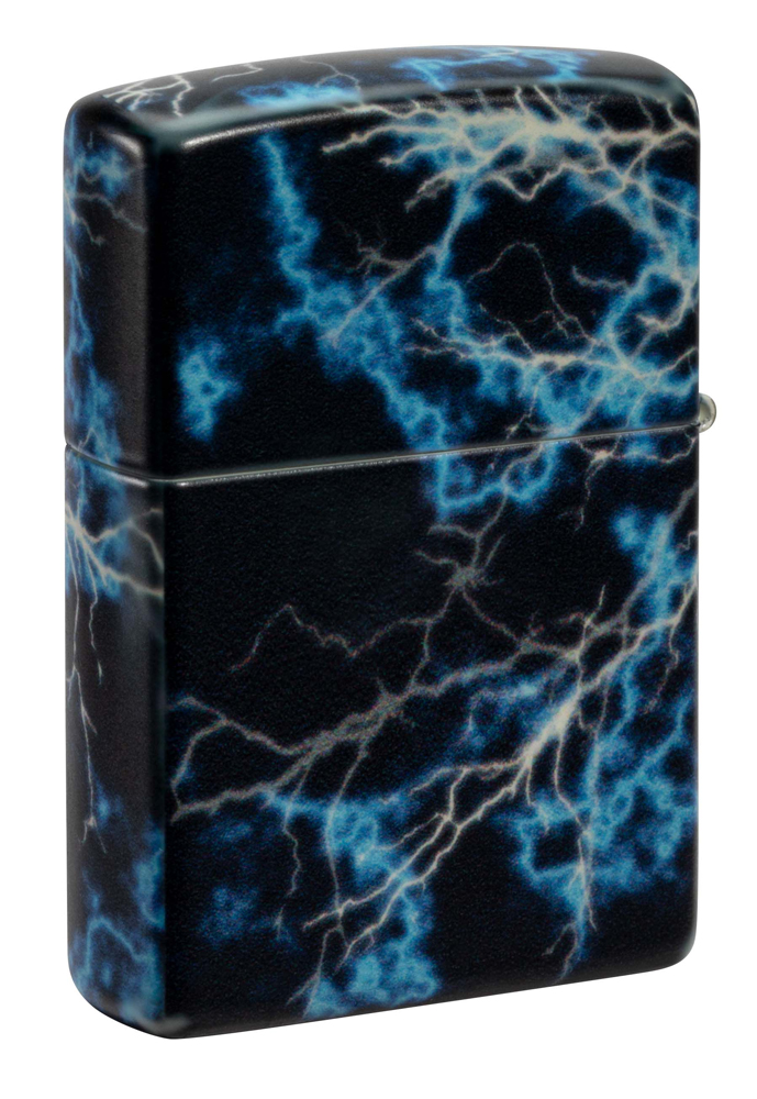 

Зажигалка ZIPPO Lightning 48610, Черный, Lightning