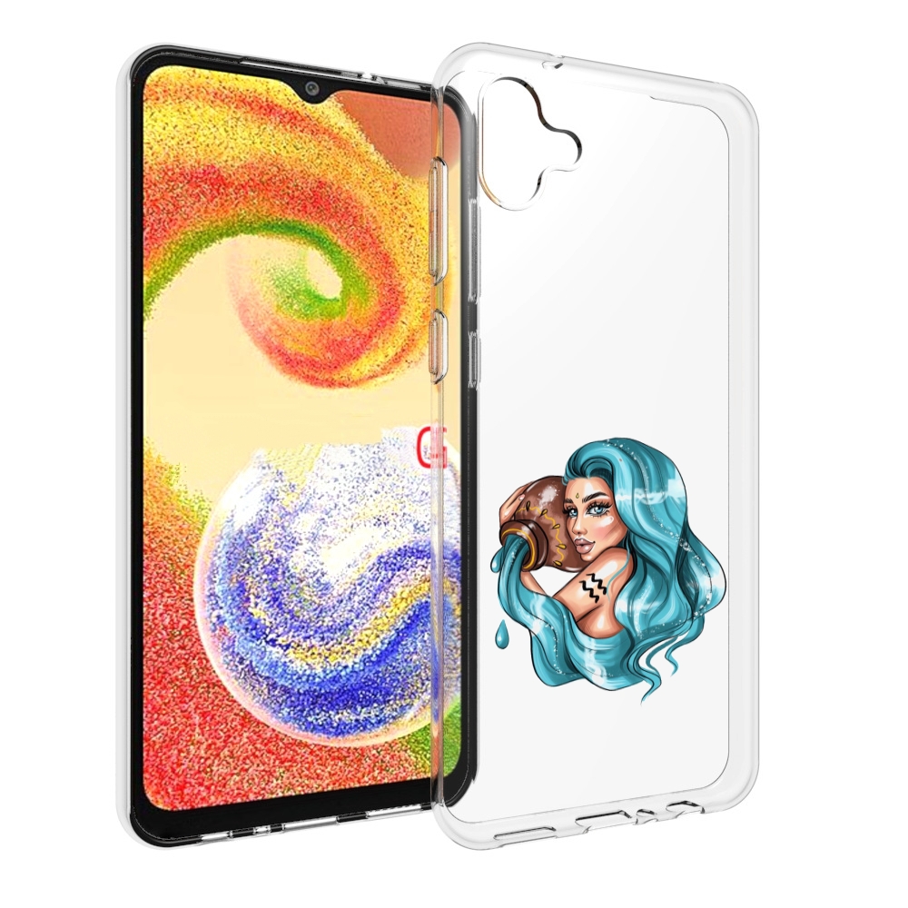 

Чехол MyPads Девушка-Водолей для Samsung Galaxy A04, Прозрачный, Tocco