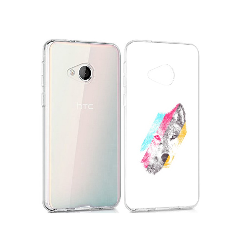 

Чехол MyPads Tocco для HTC U Play волк градиент, Прозрачный, Tocco