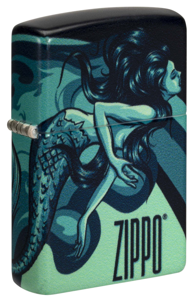 

Зажигалка ZIPPO Mermaid Design 48605, Черный, Mermaid Design
