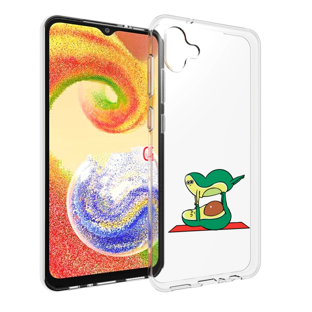 

Чехол MyPads Две-половинки для Samsung Galaxy A04, Прозрачный, Tocco
