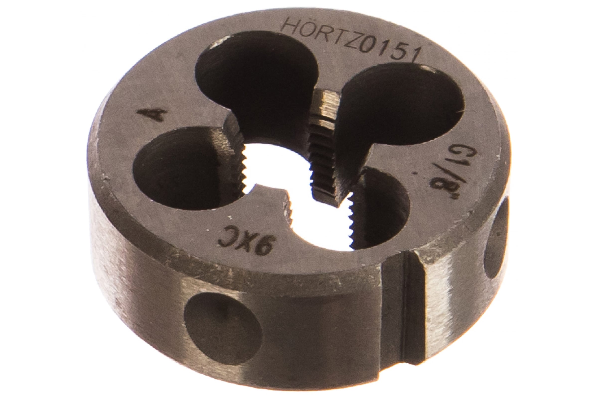 

HORTZ Плашка тр.цил. G 1/8" 9ХС 204128