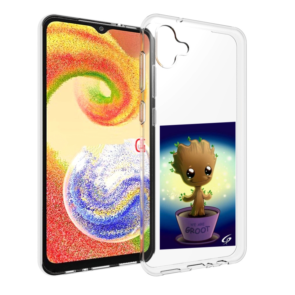 

Чехол MyPads Грут для Samsung Galaxy A04, Прозрачный, Tocco