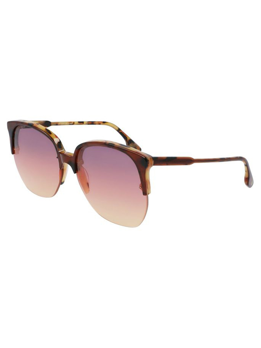 фото Солнцезащитные очки женские victoria beckham vb617s коричневые