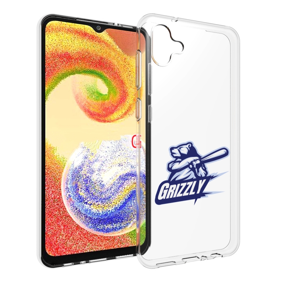 

Чехол MyPads Гризли для Samsung Galaxy A04, Прозрачный, Tocco
