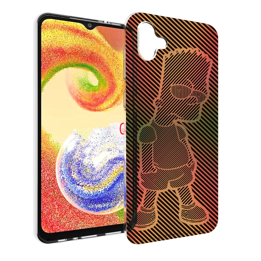 

Чехол MyPads Графический-Барт-Симпсон для Samsung Galaxy A04, Прозрачный, Tocco