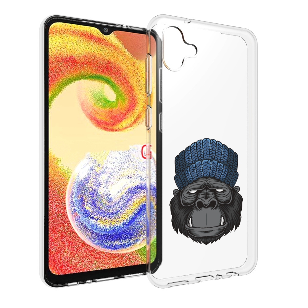 

Чехол MyPads Горила для Samsung Galaxy A04, Прозрачный, Tocco