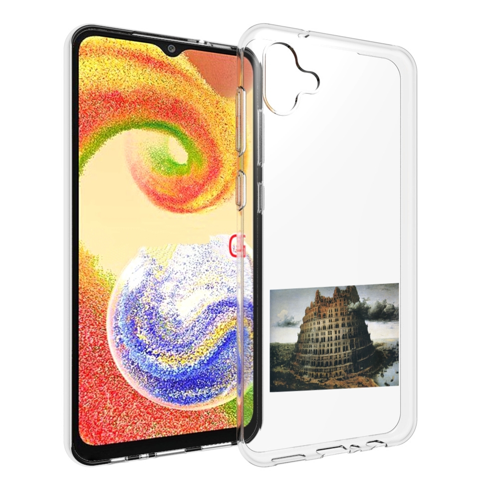 

Чехол MyPads Горгород Oxxxymiron для Samsung Galaxy A04, Прозрачный, Tocco
