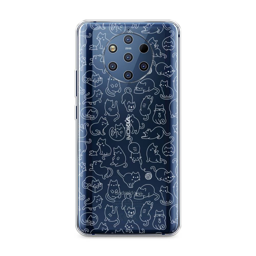 

Чехол Awog на Nokia 9 PureView / Нокиа 9 PureView "Шкодливые котики", 122350-2